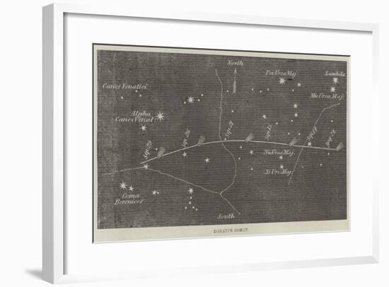 Donati's Comet-null-Framed Giclee Print