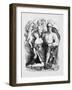 Donatien-Alphonse-Francois Marquis de Sade French Philosopher and Author-Eustache L'orsay-Framed Art Print