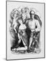 Donatien-Alphonse-Francois Marquis de Sade French Philosopher and Author-Eustache L'orsay-Mounted Art Print