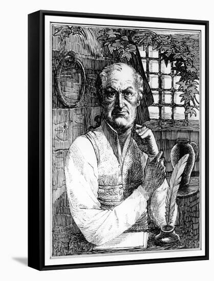 Donatien-Alphonse-Francois Marquis de Sade French Philosopher and Author-null-Framed Stretched Canvas