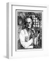 Donatien-Alphonse-Francois Marquis de Sade French Philosopher and Author-null-Framed Art Print