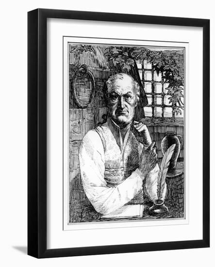 Donatien-Alphonse-Francois Marquis de Sade French Philosopher and Author-null-Framed Art Print