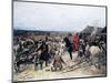 Donation of Guns to Pugachev-Mikhail Ivanovich Avilov-Mounted Giclee Print