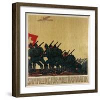 Donations to the Air Fleet, 1914-Eduard Renggli the Younger-Framed Giclee Print