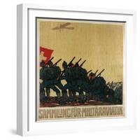 Donations to the Air Fleet, 1914-Eduard Renggli the Younger-Framed Giclee Print