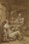 Saint Pierre visitant sainte Agathe dans sa prison-Donato Creti-Giclee Print