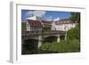 Donau Bridge, crossing the River Danube, Donauschingen (Donaueschingen), Black Forest, Baden-Wurtte-James Emmerson-Framed Photographic Print