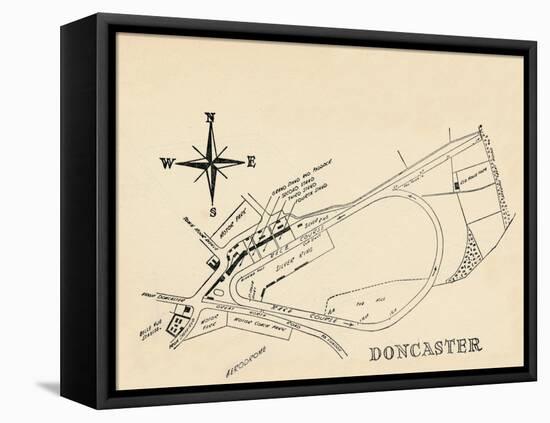 Doncaster Race Course, 1940-null-Framed Stretched Canvas