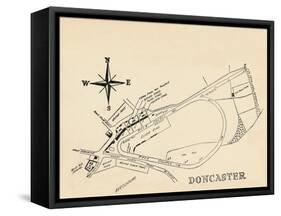 Doncaster Race Course, 1940-null-Framed Stretched Canvas