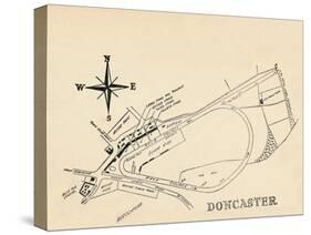 Doncaster Race Course, 1940-null-Stretched Canvas