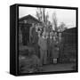 Doncaster Safety Committee Visits an Explosives Factory, Denaby Main, South Yorkshire, 1959-Michael Walters-Framed Stretched Canvas