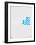 Done Be Miserable Poster-NaxArt-Framed Art Print