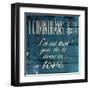 Done In Love-Jace Grey-Framed Art Print