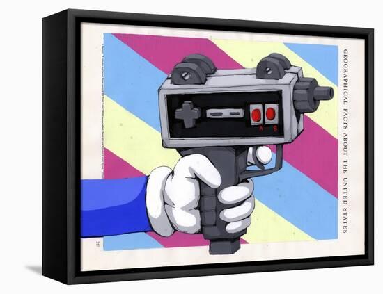 Done Playing Games-Ric Stultz-Framed Stretched Canvas