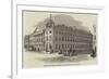 Donegana's Hotel, Montreal, Destroyed by Fire on 16 August-null-Framed Giclee Print