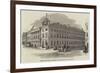 Donegana's Hotel, Montreal, Destroyed by Fire on 16 August-null-Framed Giclee Print