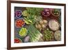 Dong Ba Market, Hue, Vietnam, Indochina, Southeast Asia, Asia-Bruno Morandi-Framed Photographic Print