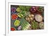 Dong Ba Market, Hue, Vietnam, Indochina, Southeast Asia, Asia-Bruno Morandi-Framed Photographic Print