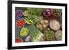 Dong Ba Market, Hue, Vietnam, Indochina, Southeast Asia, Asia-Bruno Morandi-Framed Photographic Print