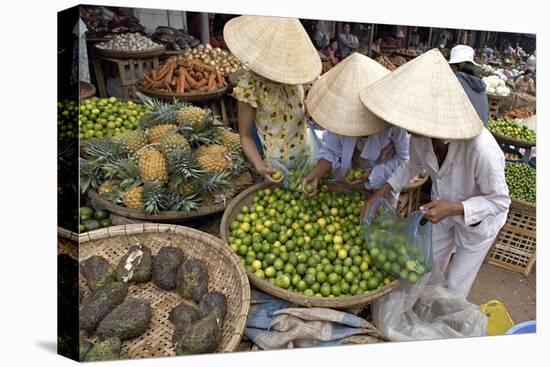 Dong Ba Market, Hue, Vietnam, Indochina, Southeast Asia, Asia-Bruno Morandi-Stretched Canvas