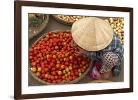 Dong Ba Market, Hue, Vietnam, Indochina, Southeast Asia, Asia-Bruno Morandi-Framed Photographic Print