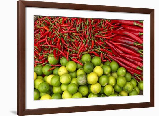 Dong Ba Market, Hue, Vietnam, Indochina, Southeast Asia, Asia-Bruno Morandi-Framed Photographic Print