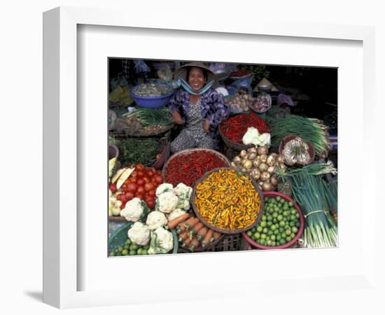 Dong Ba Market, Hue, Vietnam-Keren Su-Framed Photographic Print