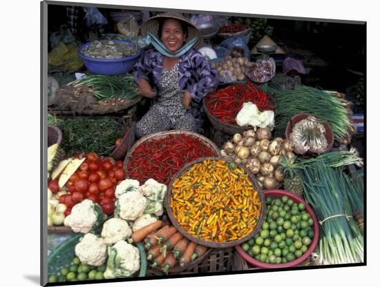 Dong Ba Market, Hue, Vietnam-Keren Su-Mounted Photographic Print