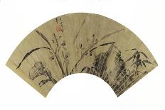 Orchids, Fungus and Rock-Dong Qichang-Laminated Giclee Print