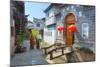 Dongba Alley in the Old Town of Lijiang, UNESCO World Heritage Site, Lijiang, Yunnan, China, Asia-Andreas Brandl-Mounted Photographic Print