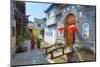 Dongba Alley in the Old Town of Lijiang, UNESCO World Heritage Site, Lijiang, Yunnan, China, Asia-Andreas Brandl-Mounted Photographic Print
