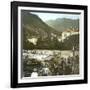 Dongo (Italy), Jetty and Laundry on the Banks of the Lake Como, Circa 1890-Leon, Levy et Fils-Framed Photographic Print