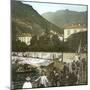 Dongo (Italy), Jetty and Laundry on the Banks of the Lake Como, Circa 1890-Leon, Levy et Fils-Mounted Photographic Print