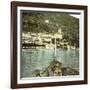 Dongo (Italy), the Village Seen of Lake Como, Circa 1890-Leon, Levy et Fils-Framed Photographic Print