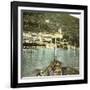 Dongo (Italy), the Village Seen of Lake Como, Circa 1890-Leon, Levy et Fils-Framed Photographic Print