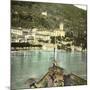 Dongo (Italy), the Village Seen of Lake Como, Circa 1890-Leon, Levy et Fils-Mounted Photographic Print
