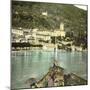 Dongo (Italy), the Village Seen of Lake Como, Circa 1890-Leon, Levy et Fils-Mounted Premium Photographic Print