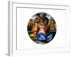 Doni Tondo, 1503-Michelangelo Buonarroti-Framed Giclee Print