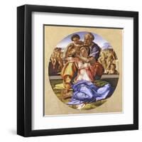 Doni Tondo-Michelangelo-Framed Art Print