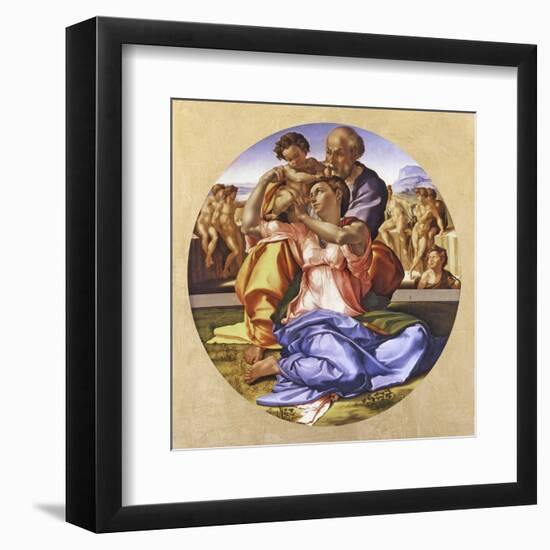Doni Tondo-Michelangelo-Framed Art Print