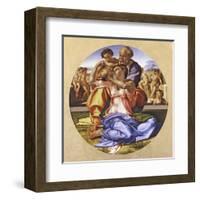 Doni Tondo-Michelangelo-Framed Art Print