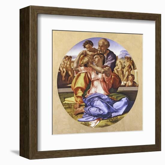 Doni Tondo-Michelangelo-Framed Art Print