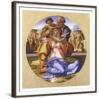 Doni Tondo-Michelangelo-Framed Art Print