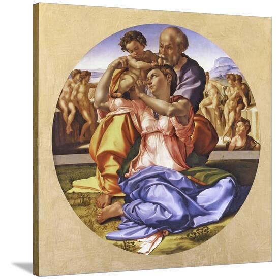 Doni Tondo-Michelangelo-Stretched Canvas