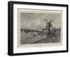 Donington Hall, the Seat of Lord Donington-Charles Auguste Loye-Framed Giclee Print