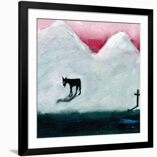 Donkey and Cross, 2003-Gigi Sudbury-Framed Giclee Print