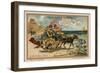 Donkey Cart-null-Framed Giclee Print