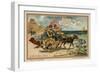 Donkey Cart-null-Framed Giclee Print