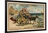 Donkey Cart-null-Framed Giclee Print