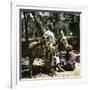 Donkey Drivers in Cairo (Egypt)-Leon, Levy et Fils-Framed Photographic Print
